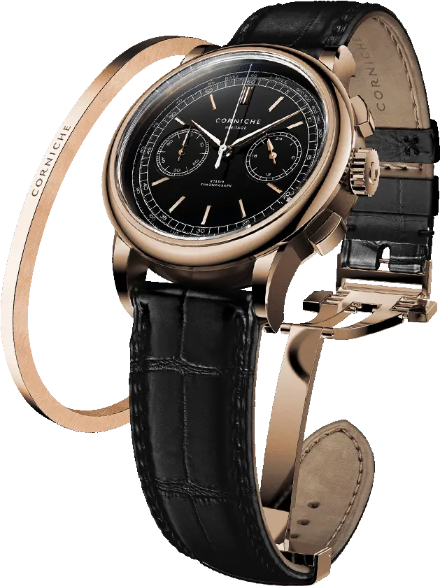 Watch Hands Png Corniche Watches Heritage Chronograph Watch Hands Png