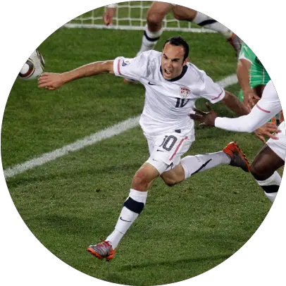 The 10 Most Significant Goals In Us Soccer History Landon Landon Donovan World Cup Goal Png Soccer Goal Png