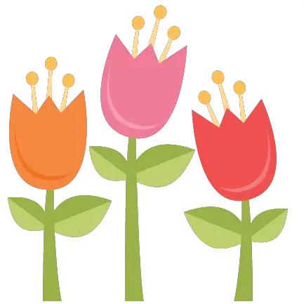 Download Clipart Spring Svg Scrapbook Cut File Cute Cute Tulip Clip Art Png Spring Clipart Png