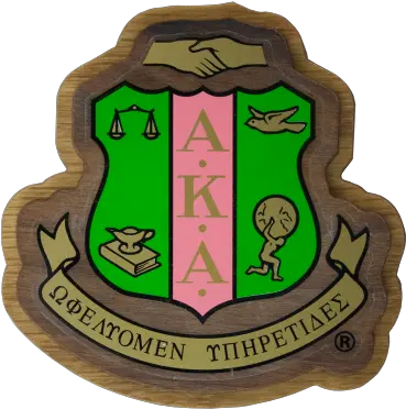 Alpha Kappa Decal Background Sorority Crest Alpha Kappa Alpha Png Kappa Transparent Background