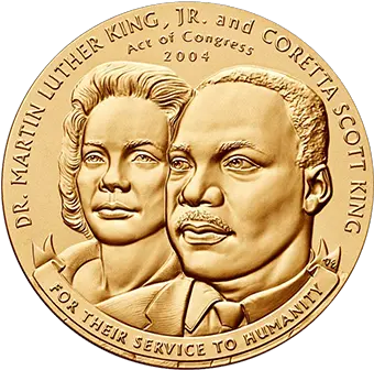 Us Mint Celebrates African American History Month Medals Martin Luther King Png Martin Luther King Jr Png