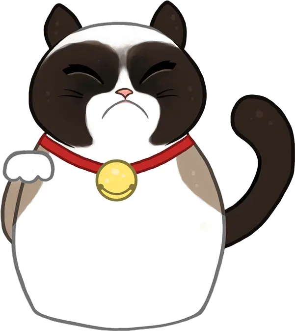 Grumpy Cat Thank You Clip Art Cartoon Png Download Cat Grumpy Cat Png