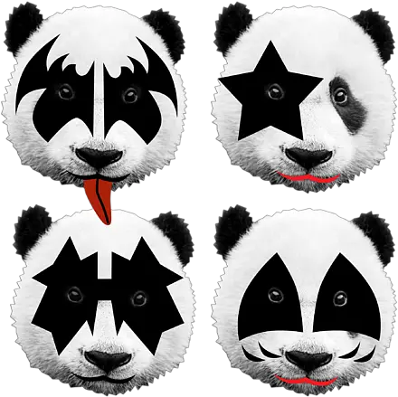 Panda Kiss T Shirt Kiss Png Kiss Mark Transparent
