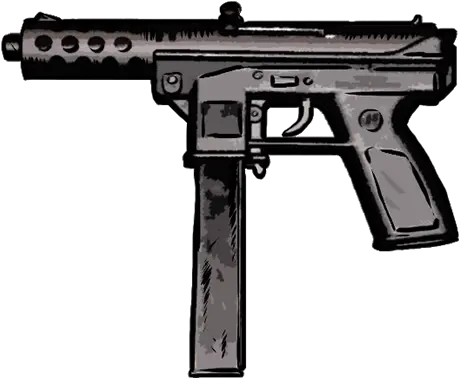 Tec 9 Machine Pistol U2014 Woingear Png 9 Png