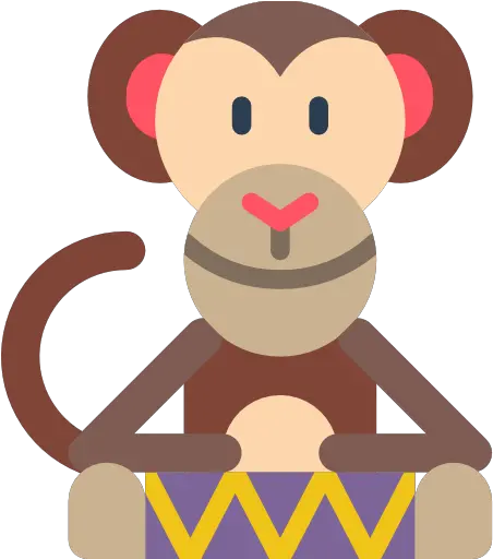 Monkey Free Animals Icons Happy Png Monkey Icon