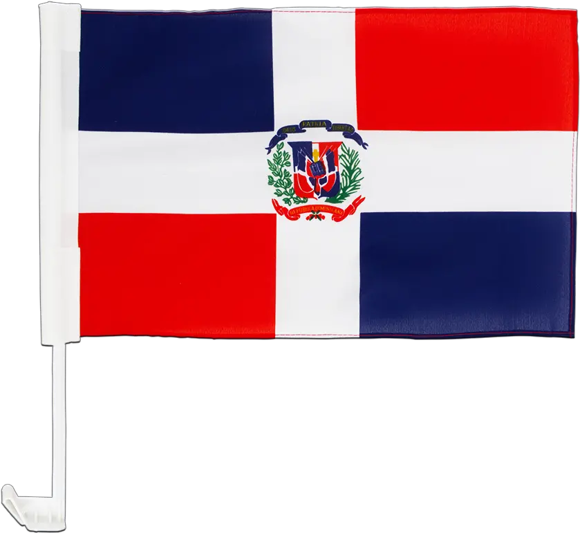 Dominican Republic Car Flag 12x16 Dominican Republic Flag Png Dominican Flag Png