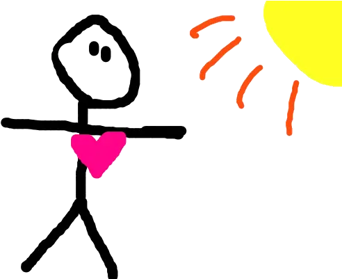 Broken Heart Clipart Stickman Pencil And In Color Valentine Day Stickman Gif Png Broken Heart Png