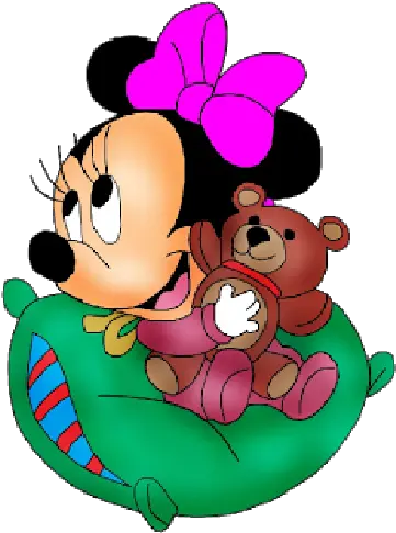 Minnie Mouse Bed Time Baby Disney Images Minnie Mouse Baby In Car Clipart Png Baby Minnie Mouse Png png