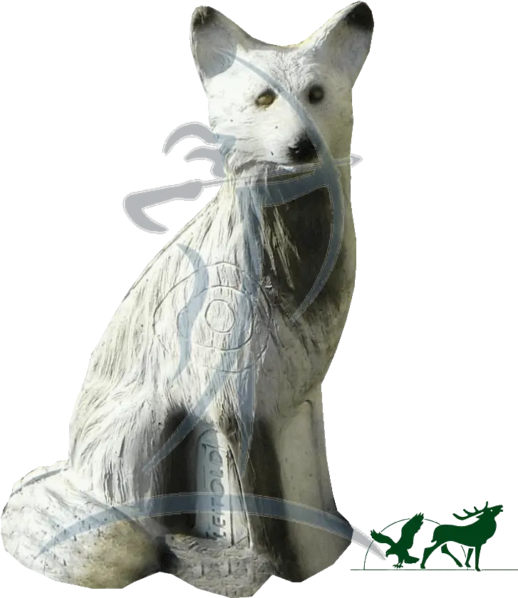 Leitold 3d Target Arctic Fox Wolfdog Png Arctic Fox Png