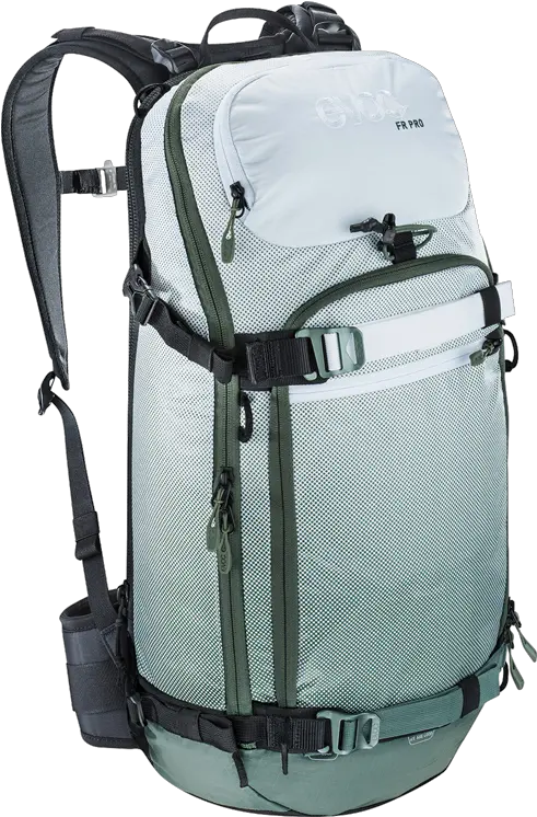 Evoc Fr Pro 20l Ski Backpack With Back Protector Skiing Backpack 20l Png Backpack Png