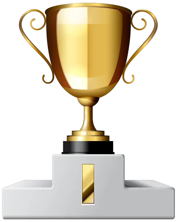 Gold Cup First Place Png Clipart Image First Place Trophy Png Trophy Clipart Png