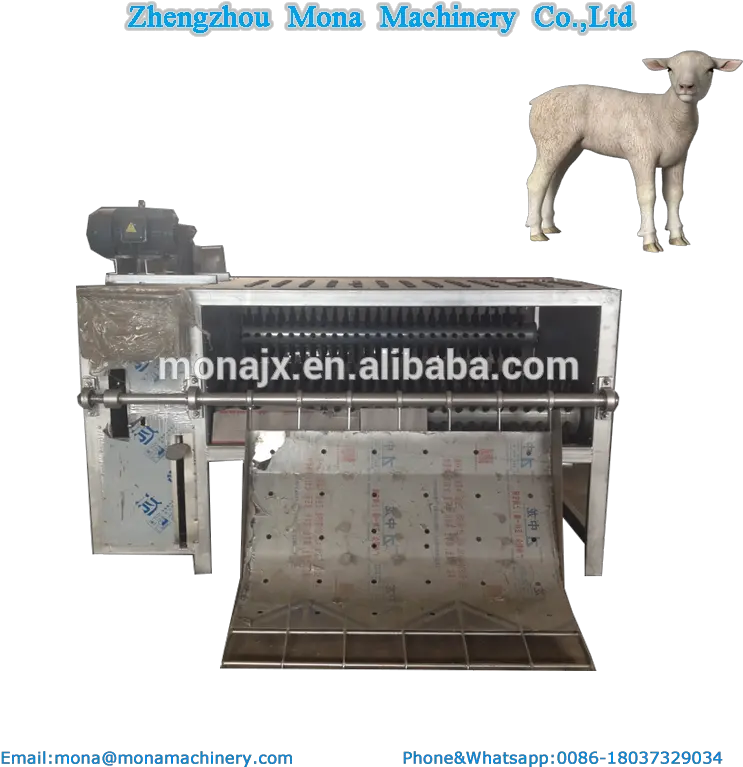 Livestock Goat Slaughterhouse Equipment Sheepgoat Dehair Machine Png Goat Transparent