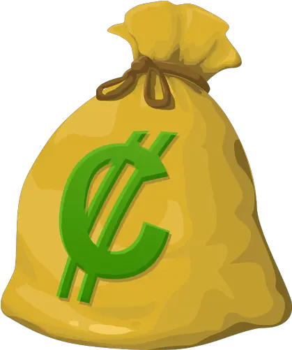 Money Bag Icon Public Domain Vectors Sack Transparent Background Png Bag Icon