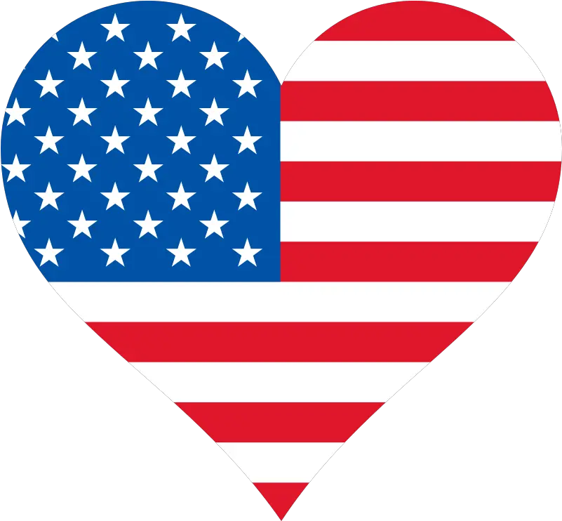 Usa Flag Heart Png Free Clipart Usa Flag Heart American Flag Clipart Png png