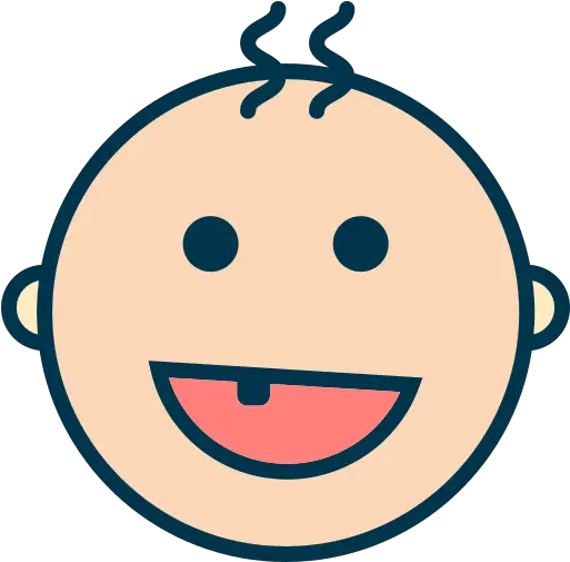 Baby Smiling Tooth Free Icon Iconiconscom Dientes De Bebe Png Tooth Icon Png