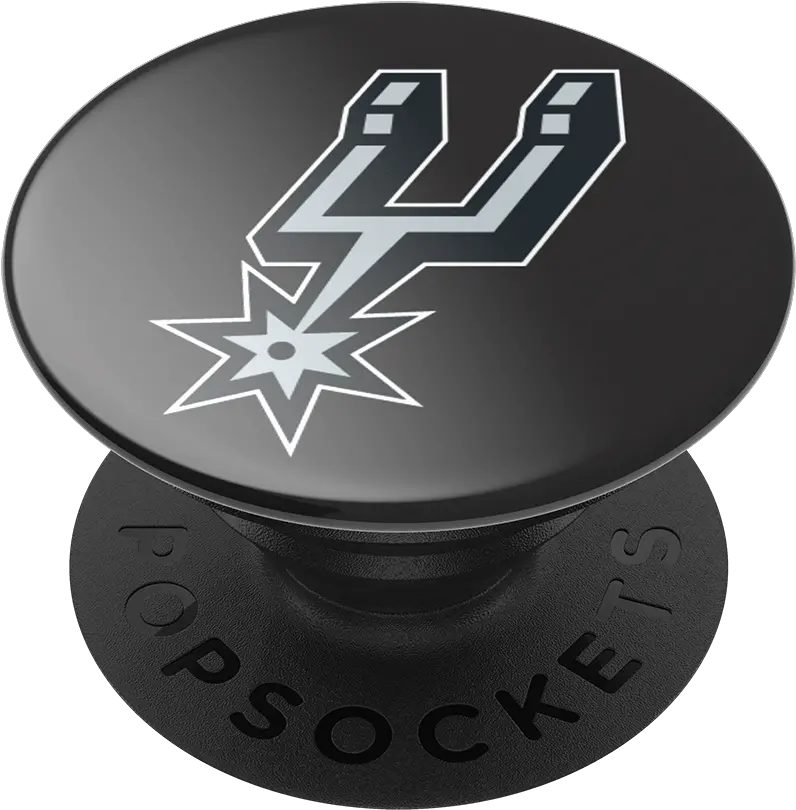 San Antonio Spurs Logo Popgrip Popsocket De Flash Png Spurs Icon