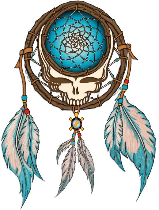 Colourful Dream Catcher Hippie Clip Grateful Dead Dreamcatcher Png Dream Catcher Transparent