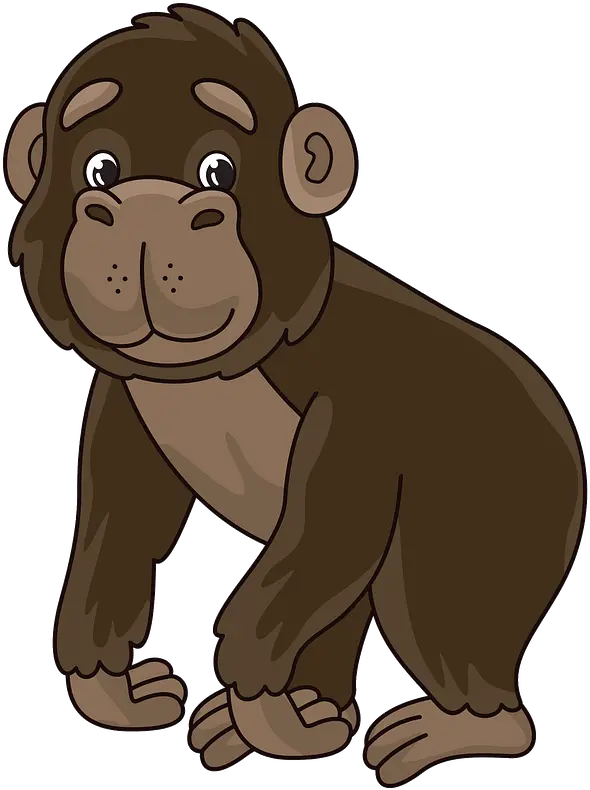 Download Gorilla Clipart Cartoon Hd Png Download Uokplrs Portable Network Graphics Gorilla Png