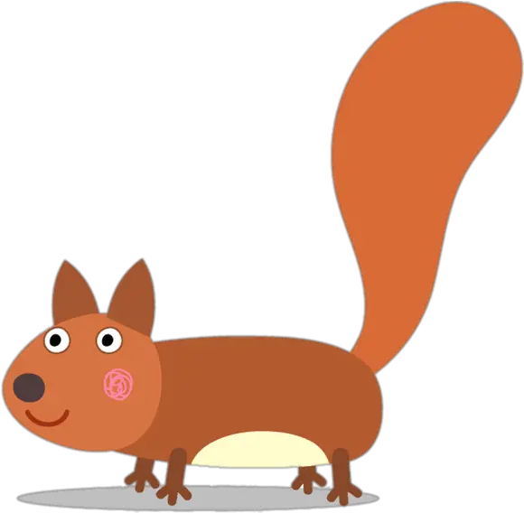 Ben And Holly Squirrel Transparent Png Ben E Holly Png Squirrel Transparent Background