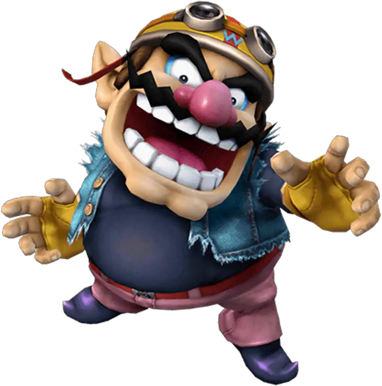 Wario Smash Bros Super Smash Bros Brawl Wario Transparent Png Wario Png