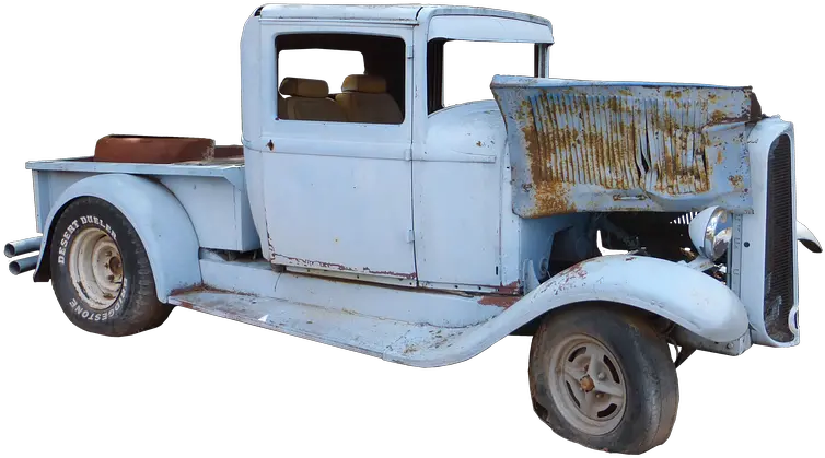 Download Car Former Old Automobile Old Pickup Truck Png Pick Up Truck Png