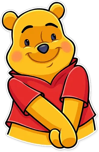 Winnie The Pooh Telegram Sticker Png Winnie The Pooh Transparent