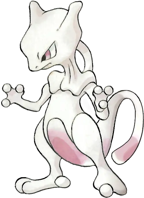 Mewtwo U2013 Dextraneous Pokemon Original Art Mewtwo Png Mewtwo Transparent