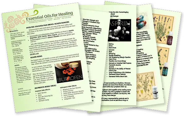 Otc Drug Side Effects U2013 Essential Oils For Healing Document Png Side Effects Icon