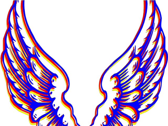 Angel Clipart Colorful Angel Wings Logo Png Transparent Picsart Wings Png Hd Angel Wings Transparent Background