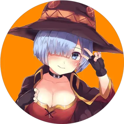 Re Zero Rem Icon Png Image With No Megumin Konosuba Rem Png