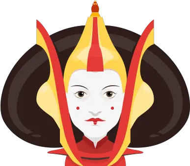 Princess Amidala Star Wars Free Icon Star Wars Illustration Png Princess Leia Icon