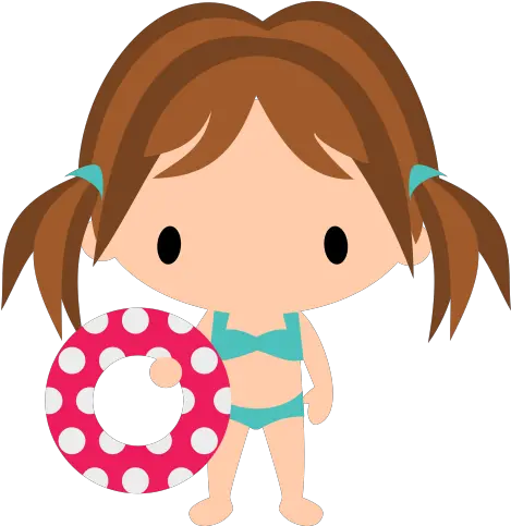 Chibi Girl Inner Tube Cute Inner Tube Clipart Png Inner Tube Png