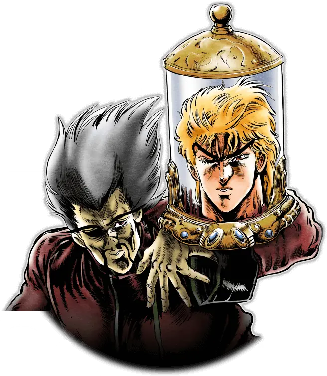 Unit Dio Brando And Wang Chan Wang Chan Jojo Png Dio Brando Png