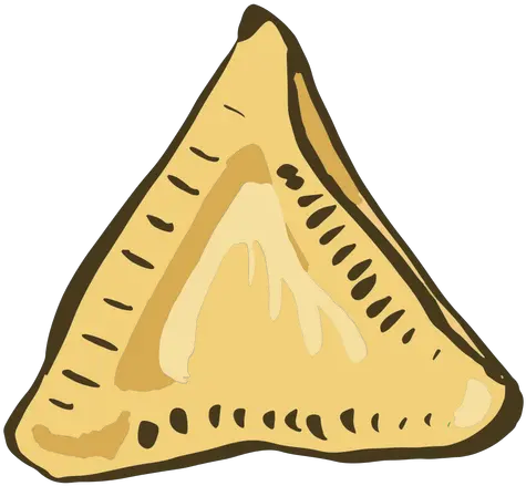 Indian Dish Punjabi Samosa Hand Drawn Transparent Png Samosa Vector Png Dish Png