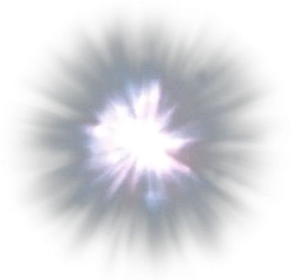 Blue Light Star Particle Emitter Effect Color Gradient Png Star Light Png