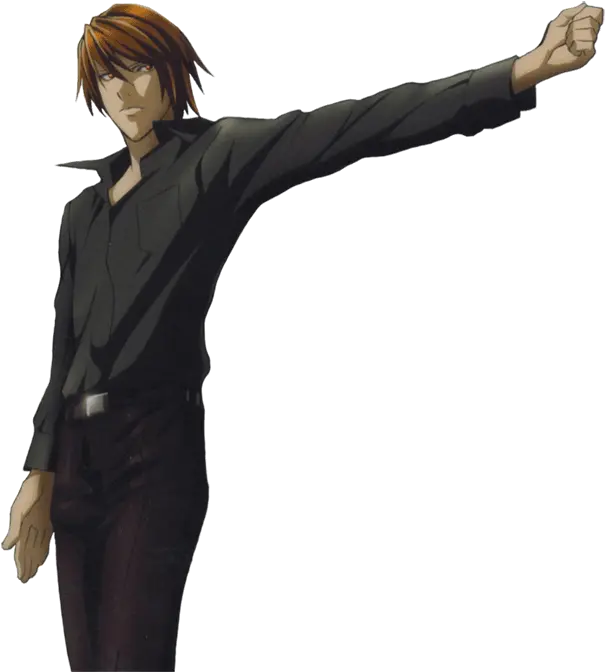 Draw Yagami Kira Death Note Light Png Death Note Png