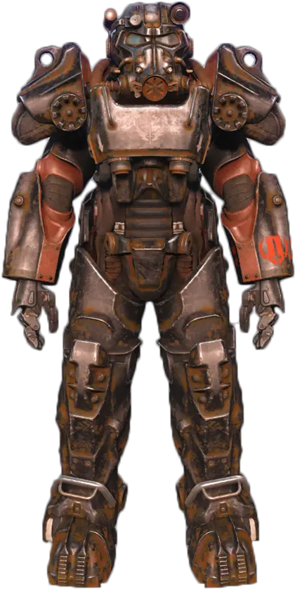 Download Fo4 T60 Bos Paladin Fallout 4 Brotherhood Of Steel Power Armor Png Paladin Png