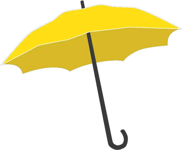 Clipart Umbrella Yellow Yellow Umbrella Transparent Background Png Umbrella Clipart Png