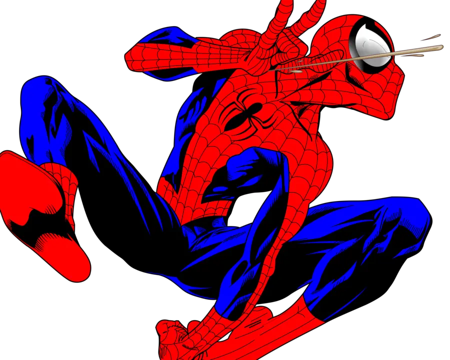 Mark Bagley Ultimate Spider Ultimate Spider Man Comic Art Png Spiderman Web Png
