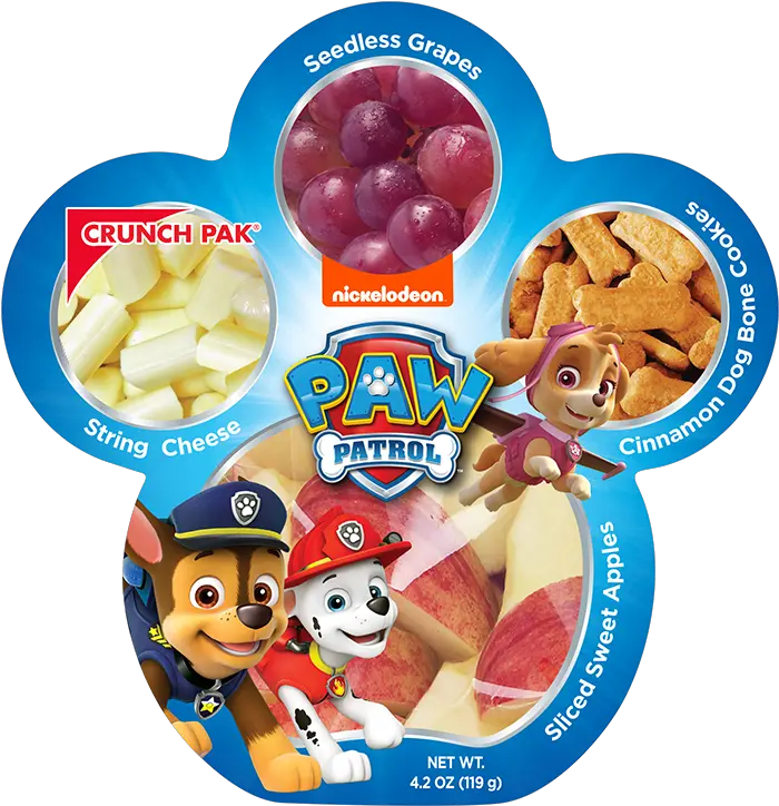 Paw Patrol Our Products Getting Hungry Crunch Pak Png Paw Patrol Logo Png