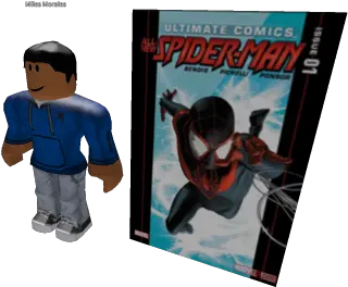 Miles Morales With Comic Roblox Ultimate Png Miles Morales Png