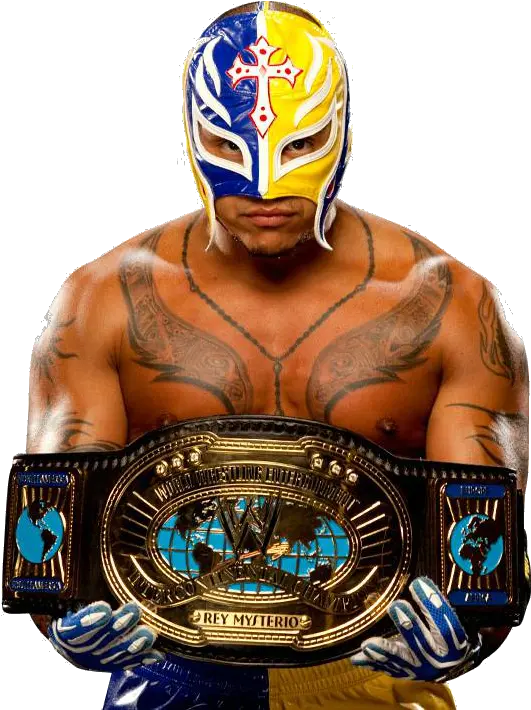 Download Rey Mysterio Png Clipart 383 Rey Mysterio Ic Champion Rey Mysterio Png