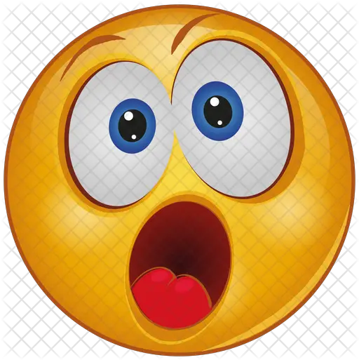 Shock Emoji Icon Of Gradient Style Happy Png Surprise Emoji Png