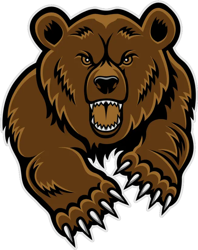 Best Angry Bear Clipart 29826 Clipartioncom Grizzly Bear Clipart Png Running Clipart Png