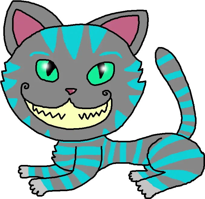 Cheshire Cat In Tim Burton Movie Style Still U2014 Weasyl Happy Png Cheshire Cat Smile Png