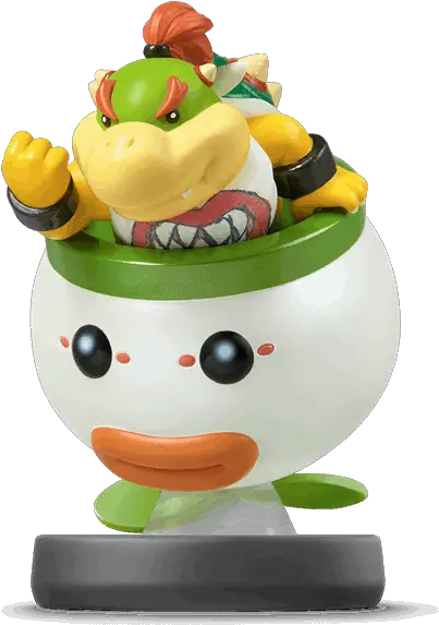 Nintendo Amiibo Super Smash Bros Bowser Jr Character Figure Preowned Bowser Jr Amiibo Png Bowser Transparent