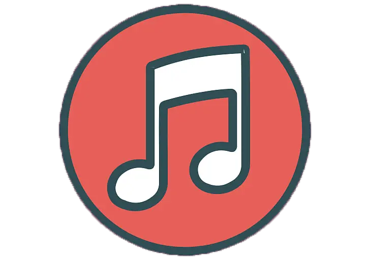 Music Note Circle Shape Brand Free Icon Of Brands Music Note Logo Png Red Music Note Symbol Png png