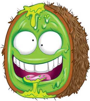 Krud Kiwi Fruit Grossery Gang Png 412x406 Png Clipart Kiwi Grossery Gang Gang Png