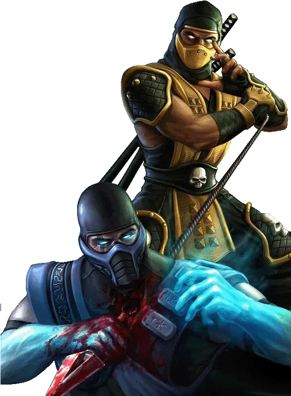 Is Scorpion From The Mortal Kombat Franchise A Ghost Rider Mortal Kombat Png Sub Zero Png