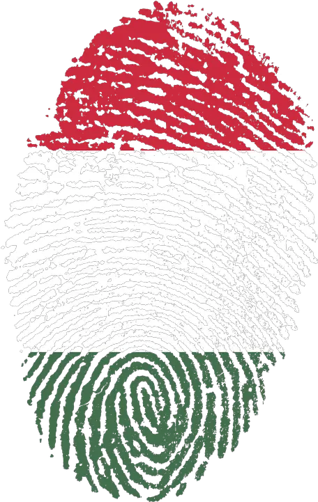 Hungary Flag Fingerprint Free Image On Pixabay Challenges Of Digital India Png Finger Print Png